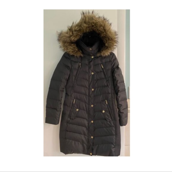 MICHAEL Michael Kors Jackets & Blazers - 🔥HOST PIC🔥 LN MICHAEL KORS Women's Long Down Jacket Coat Dark Gray Gorgeous!